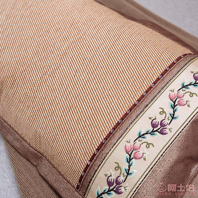 柔依廠家直銷 新款加厚冰絲涼席枕套，夏季清倉批發(fā)優(yōu)選